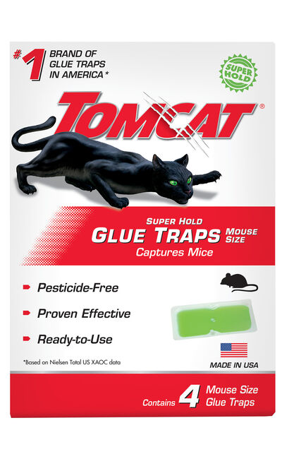 Tomcat&reg; Super Hold Glue Traps Mouse Size