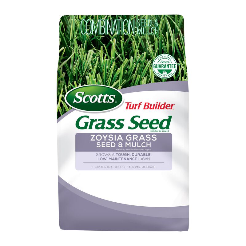 Scotts&reg; Turf Builder&reg; Grass Seed Zoysia Grass Seed & Mulch image number null