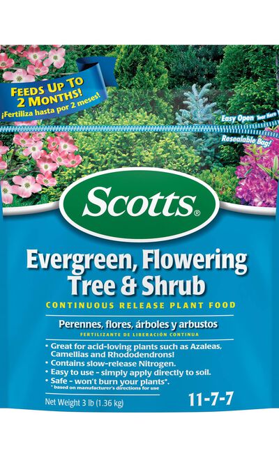 Scotts&reg; Evergreen Flowering Tree & Shrub Continuous Release Plant Food
