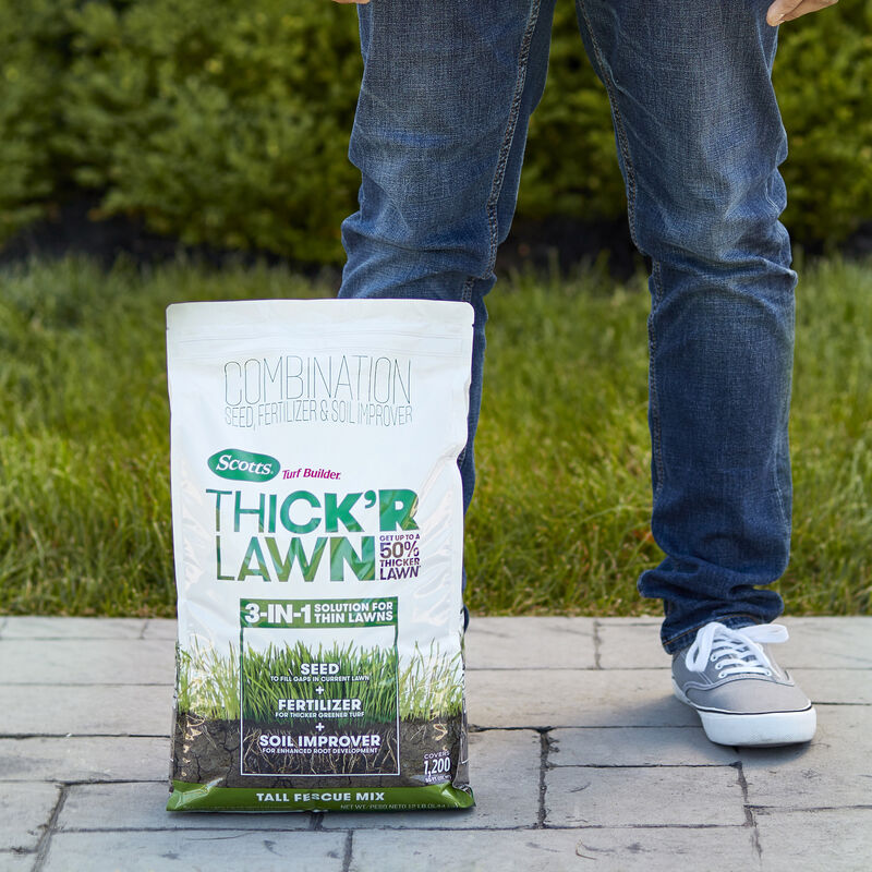 Scotts&reg; Turf Builder&reg; Thick'R Lawn&reg; Tall Fescue Mix image number null