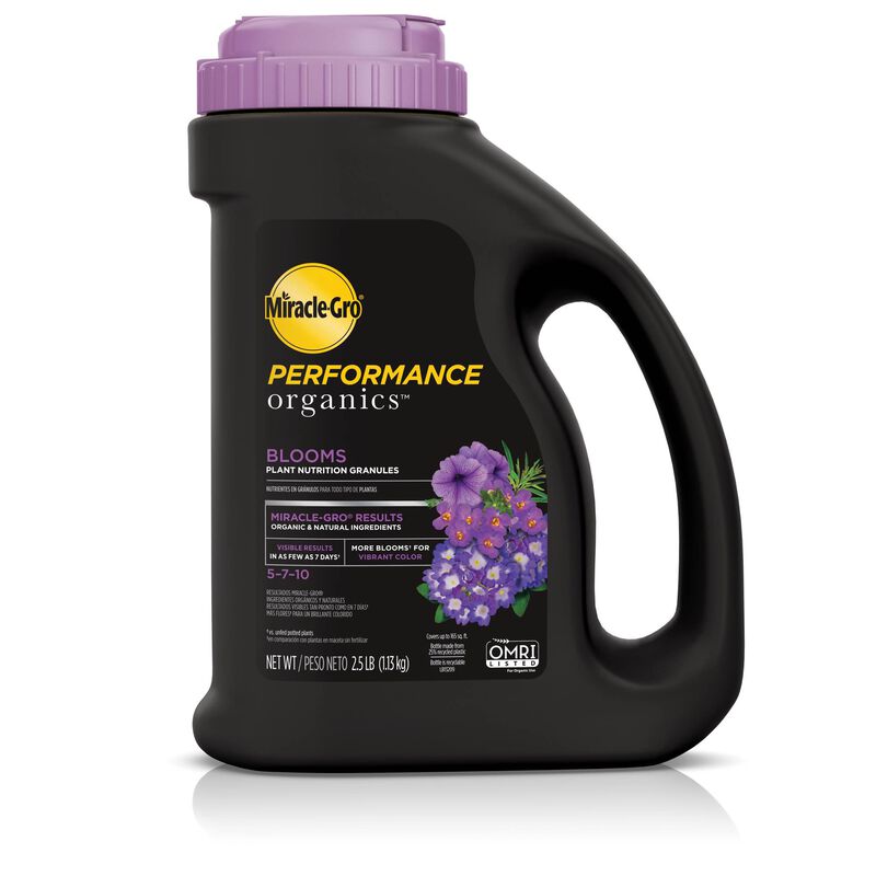 Miracle-Gro&reg; Performance Organics Blooms Plant Nutrition Granules image number null