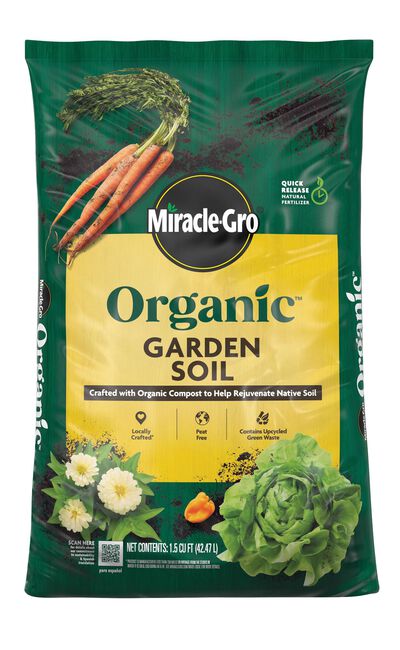 Miracle-Gro Organic&trade; Garden Soil