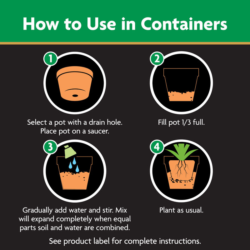 Miracle-Gro&reg; Expand 'N Gro Concentrated Planting Mix 0.33CF image number null