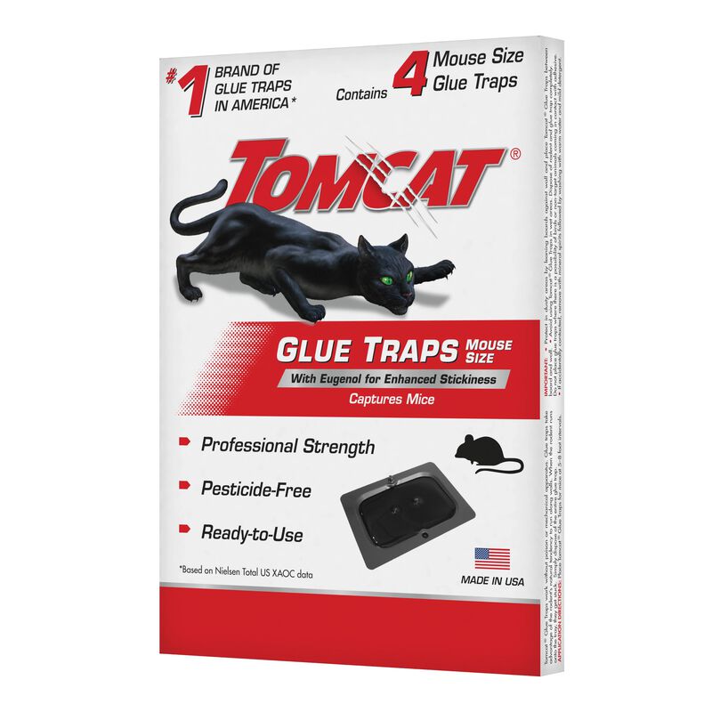 Tomcat&reg; Glue Traps Mouse Size with Eugenol for Enhanced Stickiness image number null