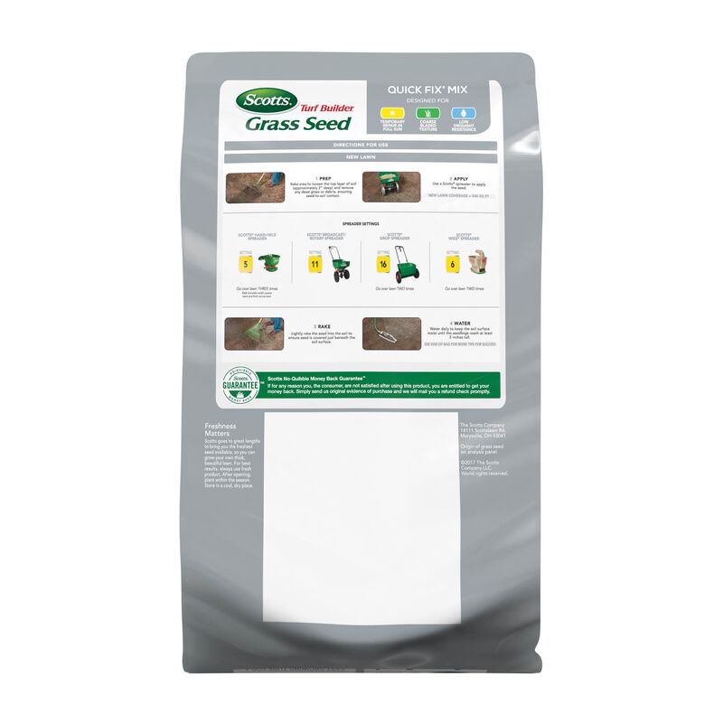 Scotts&reg; Turf Builder&reg; Grass Seed Quick Fix&reg; Mix image number null
