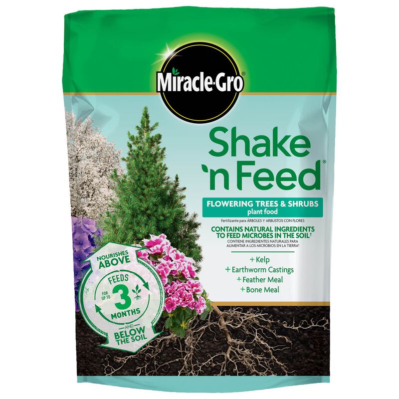 Miracle-Gro&reg; Shake 'N Feed Flowering Trees and Shrubs Plant Food image number null