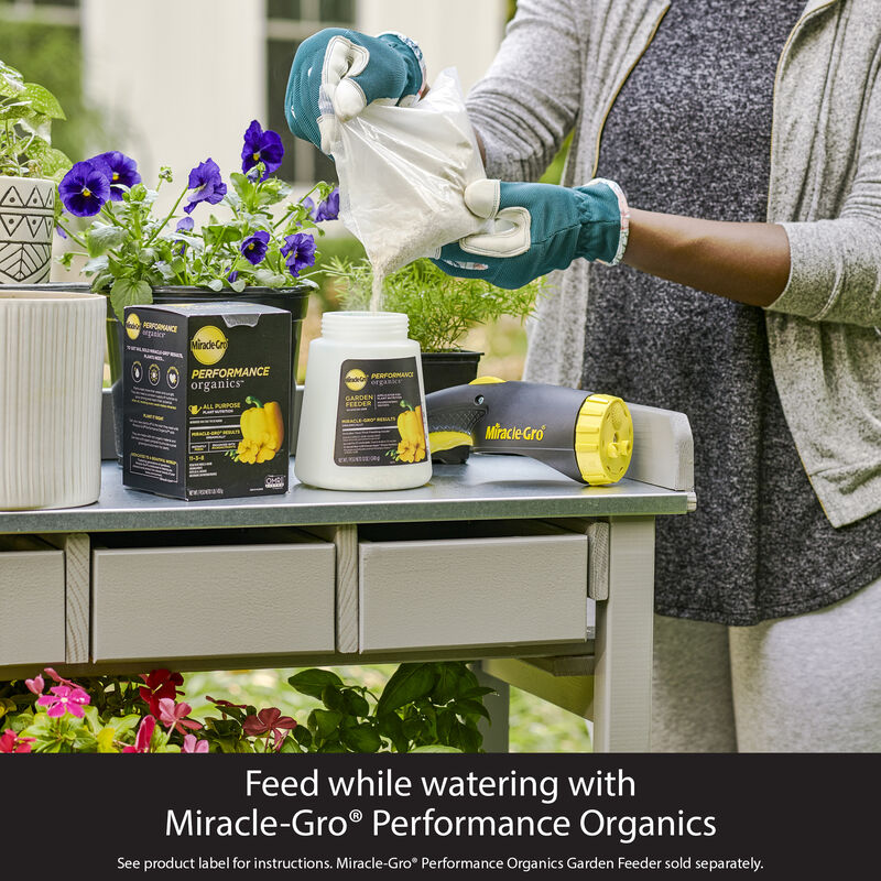 Miracle-Gro&reg; Performance Organics All Purpose Plant Nutrition and Garden Feeder Bundle image number null