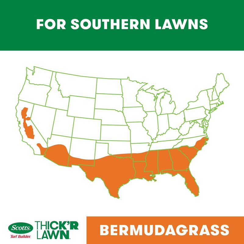 Scotts&reg; Turf Builder&reg; Thick'R Lawn&reg; Bermudagrass, 40 lbs. and Scotts&reg; EZ Seed&reg; Patch & Repair Bermudagrass, 10 lbs. Bundle image number null