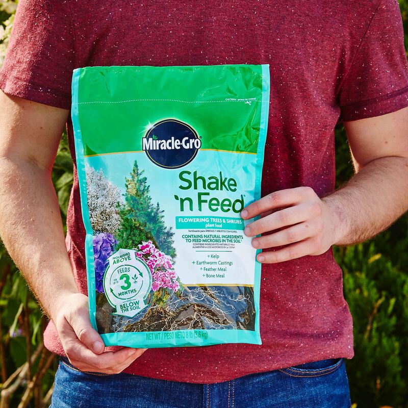 Miracle-Gro&reg; Shake 'N Feed Flowering Trees and Shrubs Plant Food image number null