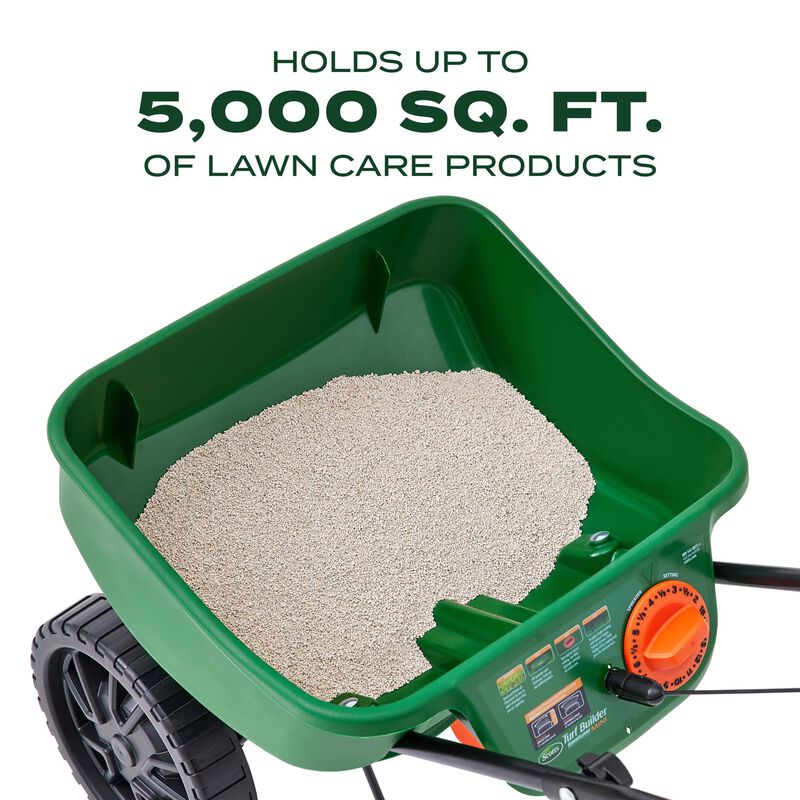 Scotts&reg; Turf Builder&reg; EdgeGuard&reg; Mini Broadcast Spreader image number null