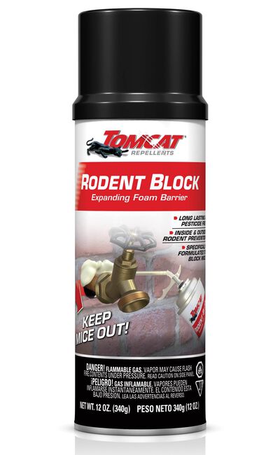 Tomcat&reg; Rodent Block Expanding Foam Barrier