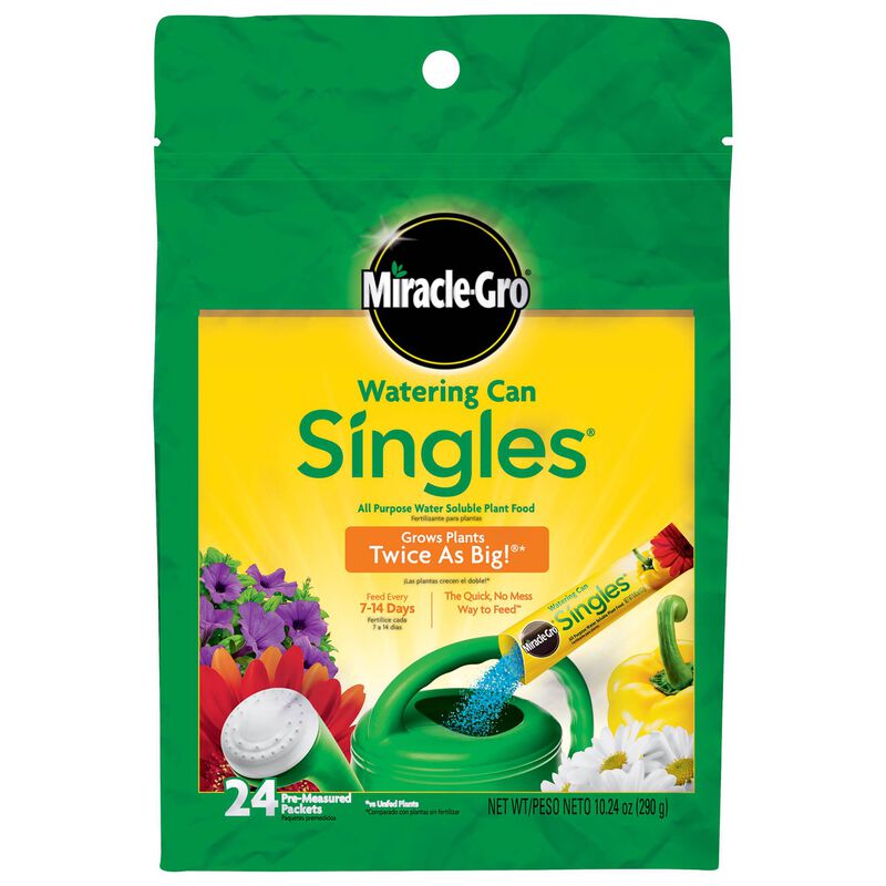Miracle-Gro&reg; Watering Can Singles All Purpose Water Soluble Plant Food image number null