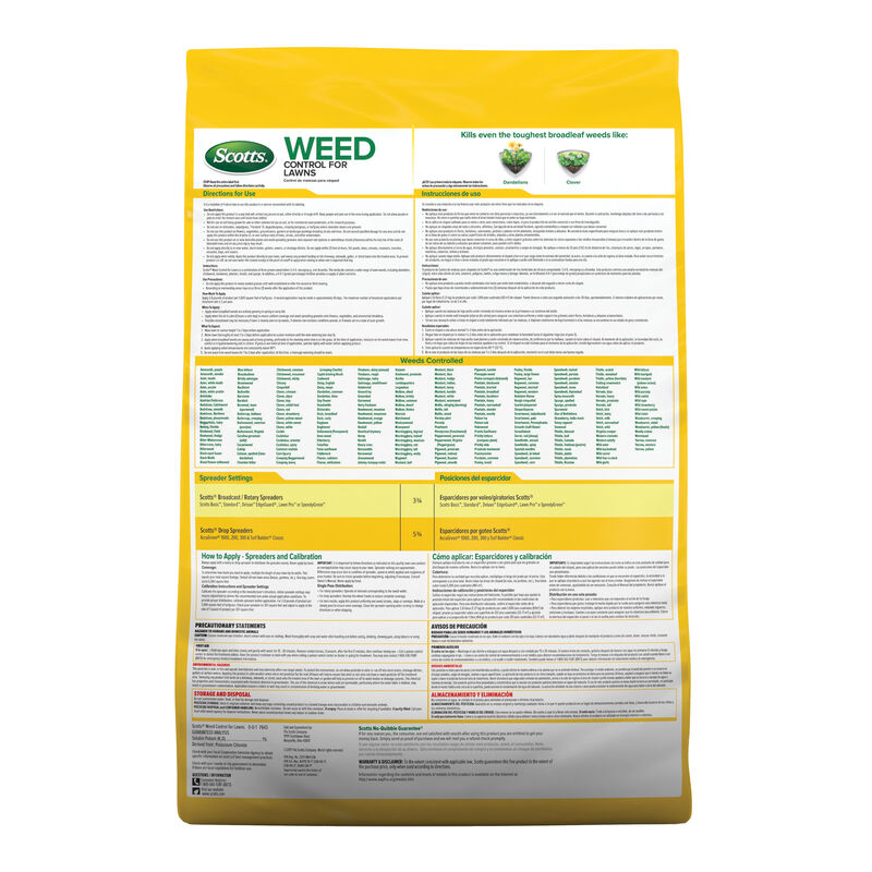 Scotts&reg; Weed Control for Lawns image number null