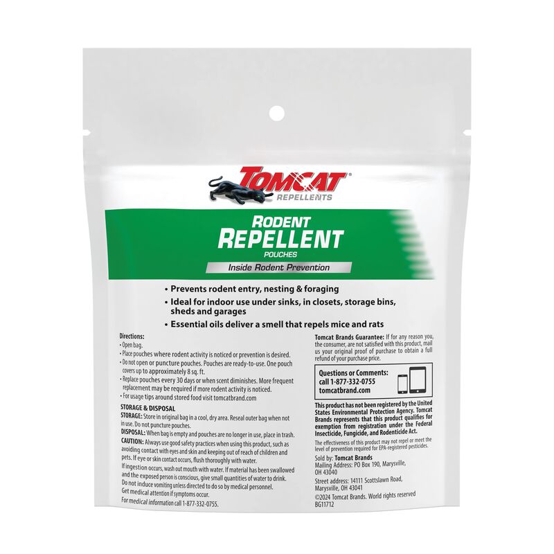 Tomcat&reg; Repellents Rodent Repellent Pouches image number null