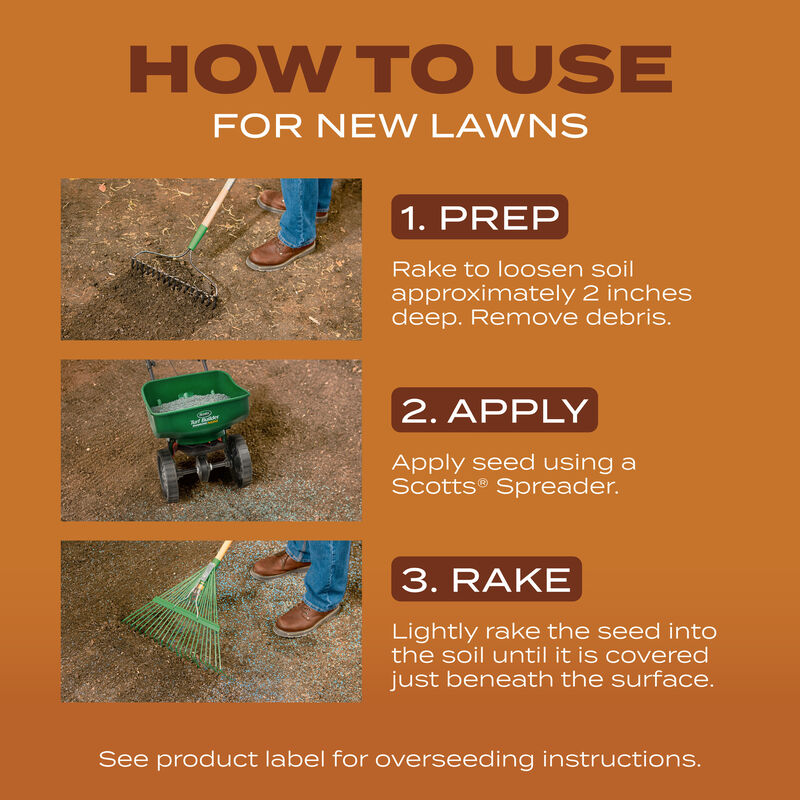 Scotts&reg; Turf Builder&reg; Grass Seed High Traffic Mix image number null