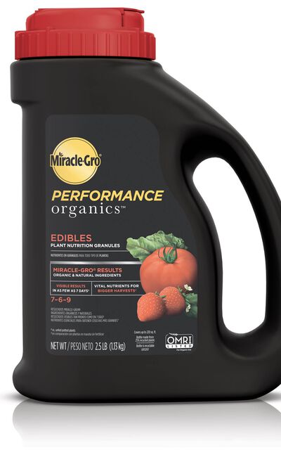 Miracle-Gro&reg; Performance Organics Edibles Plant Nutrition Granules
