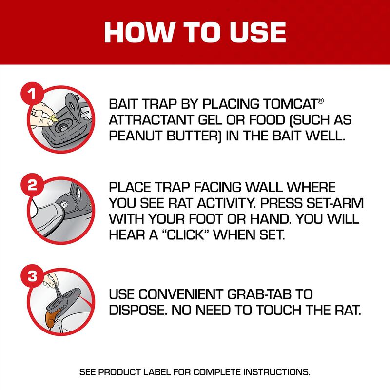 Tomcat&reg; Secure-Kill Rat Trap image number null