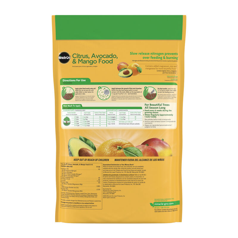 Miracle-Gro&reg; Citrus, Avocado, & Mango Food image number null