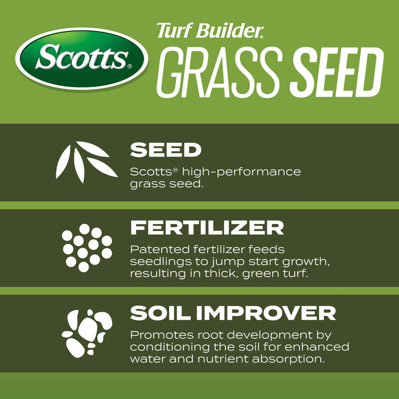 Scotts&reg; Turf Builder&reg; Grass Seed Tall Fescue Mix image number null