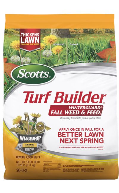 Scotts&reg; Turf Builder&reg; WinterGuard&reg; Fall Weed & Feed₅