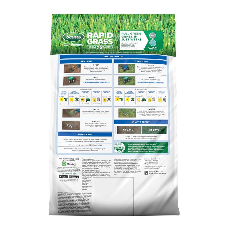 Scotts&reg; Turf Builder&reg; Rapid Grass&trade; Sun & Shade Mix image number null